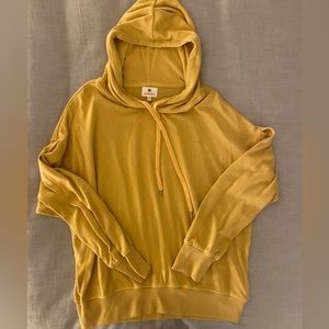 Sundry Hoodie with Embroidered Rainbow and Heart